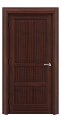 Shadbolt Type11 Timeless Hardwood Door in Sapele Mahogany veneer