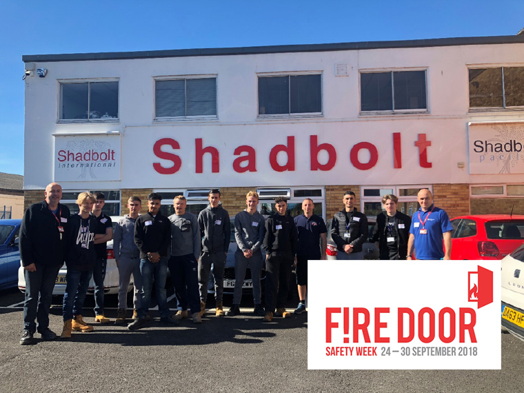 Shadbolt fire door safety week 2018