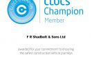 Shadbolt awarded CLOCS Champion status