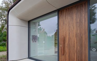 Shadbolt supplied doors to the new Maggie's Centre at The Royal Marsden.