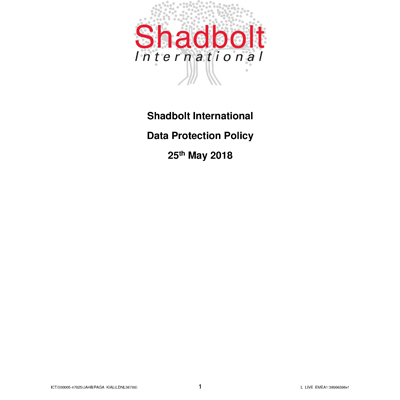 Shadbolt_Privacy_policy